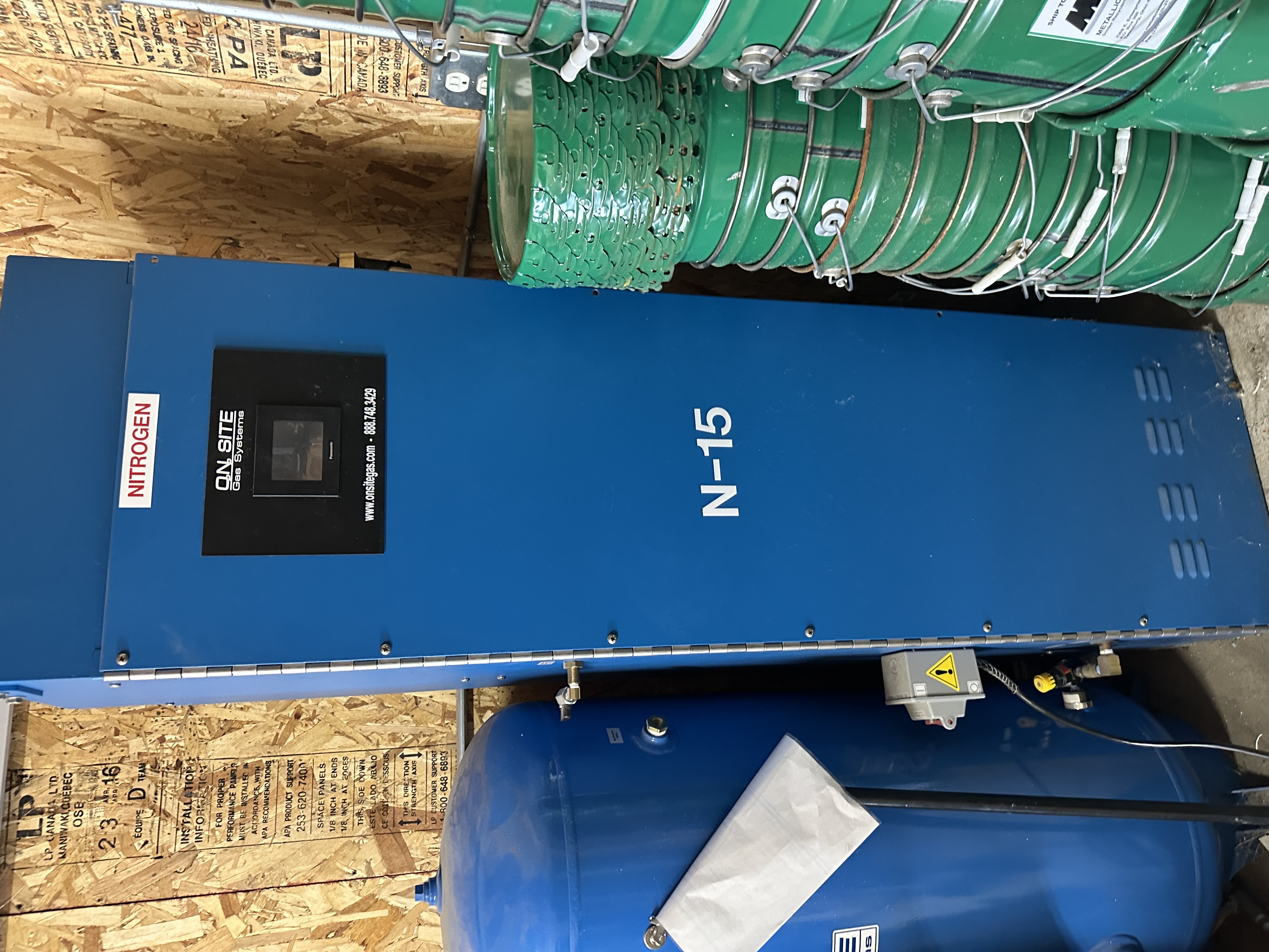 On Site Gas Nitrogen generator Model N15